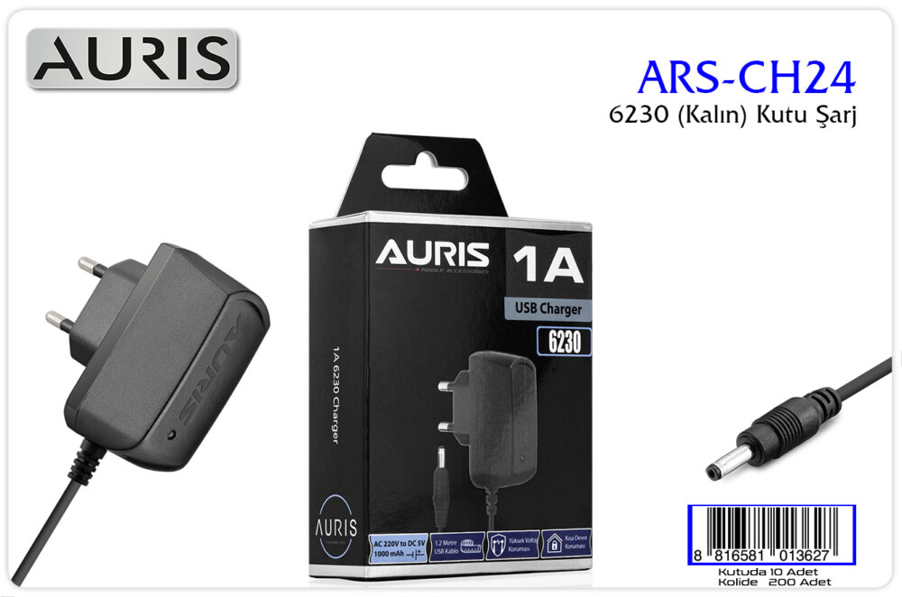 Toptan Nokia 6230 Kalın Kutu Şarj Aleti | Auris