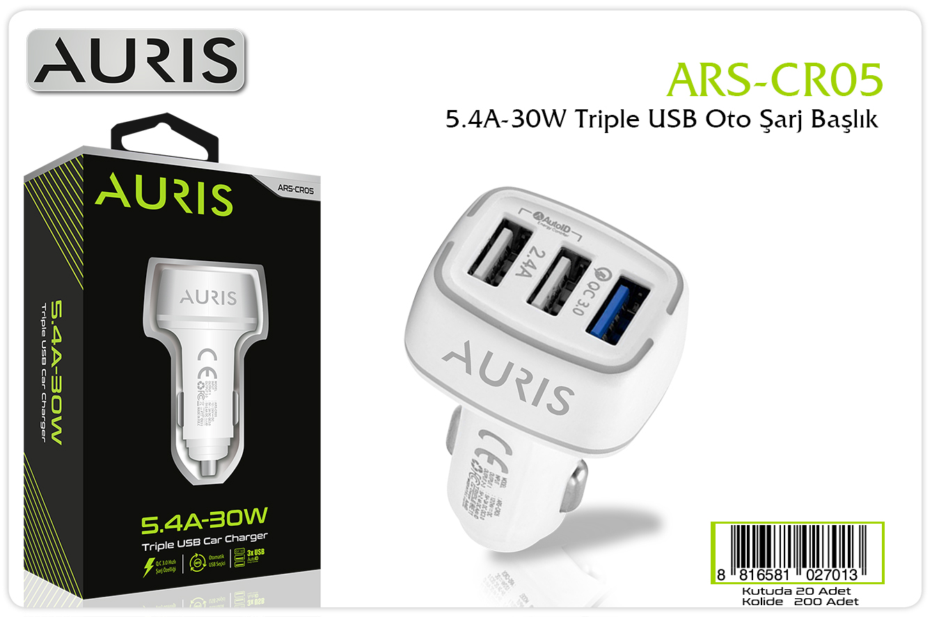CR05 30W 3XUsb Oto Kafa CR05 30W 3XUsb Oto Kafa 1