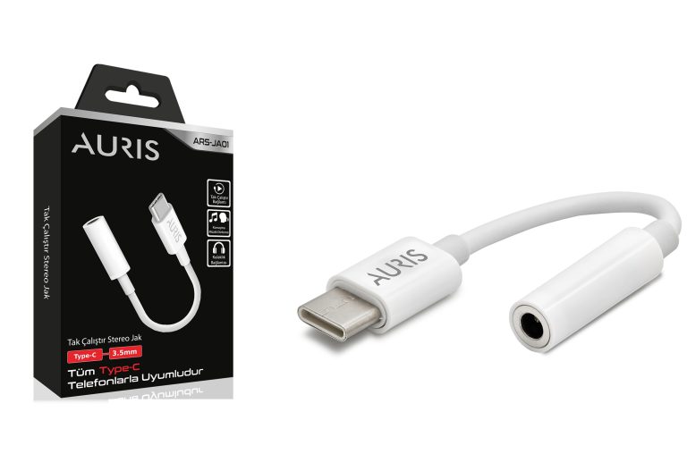 toptan kulaklık çevirici JA01 Type-C Jack